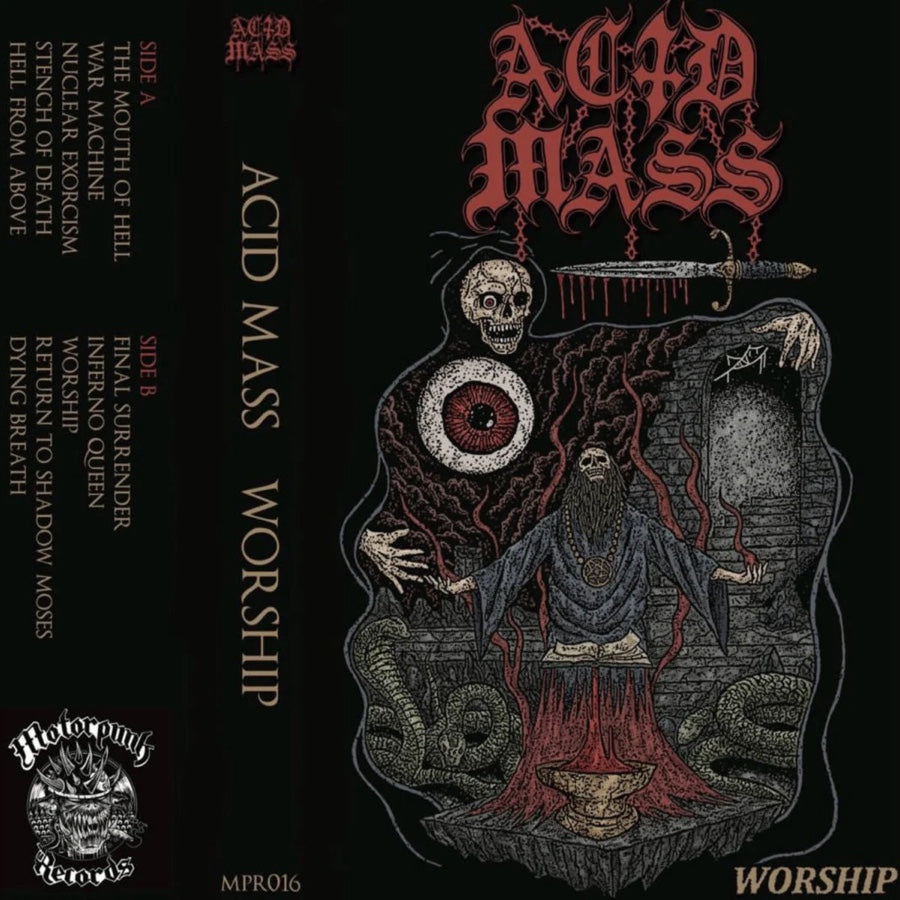 ACID MASS - Worship Cassette (MPDS Edition w/OBI) (Motorpunk)