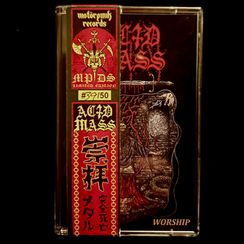 ACID MASS - Worship Cassette (MPDS Edition w/OBI) (Motorpunk)